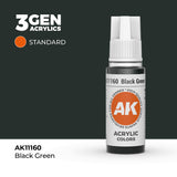 AK Interactive 3GEN Black Green 17ml