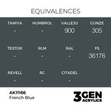 AK Interactive 3GEN French Blue 17ml
