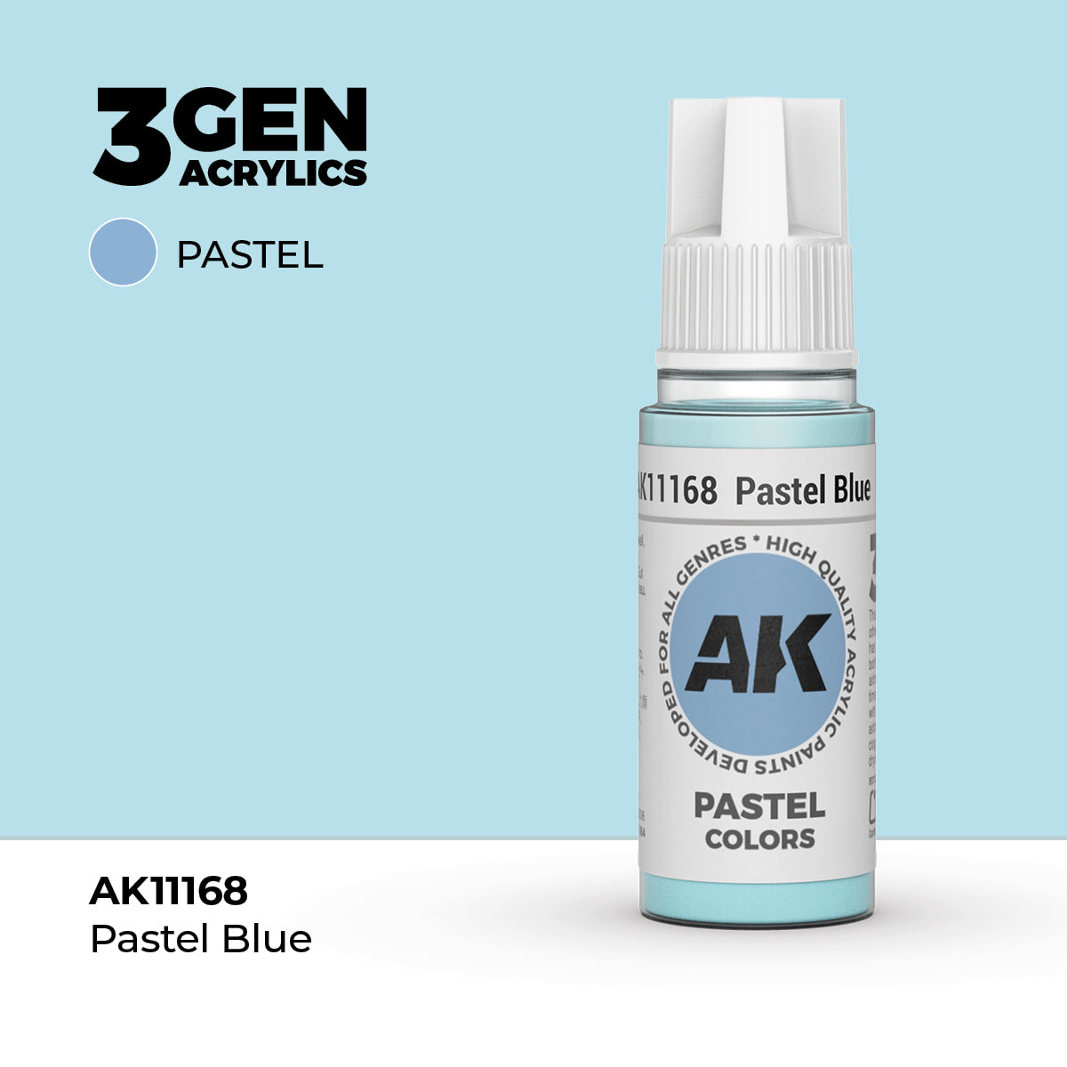 AK Interactive 3GEN Pastel Blue 17ml