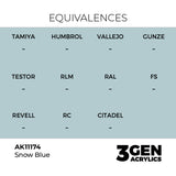 AK Interactive 3GEN Snow Blue 17ml