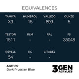AK Interactive 3GEN Dark Prussian Blue 17ml