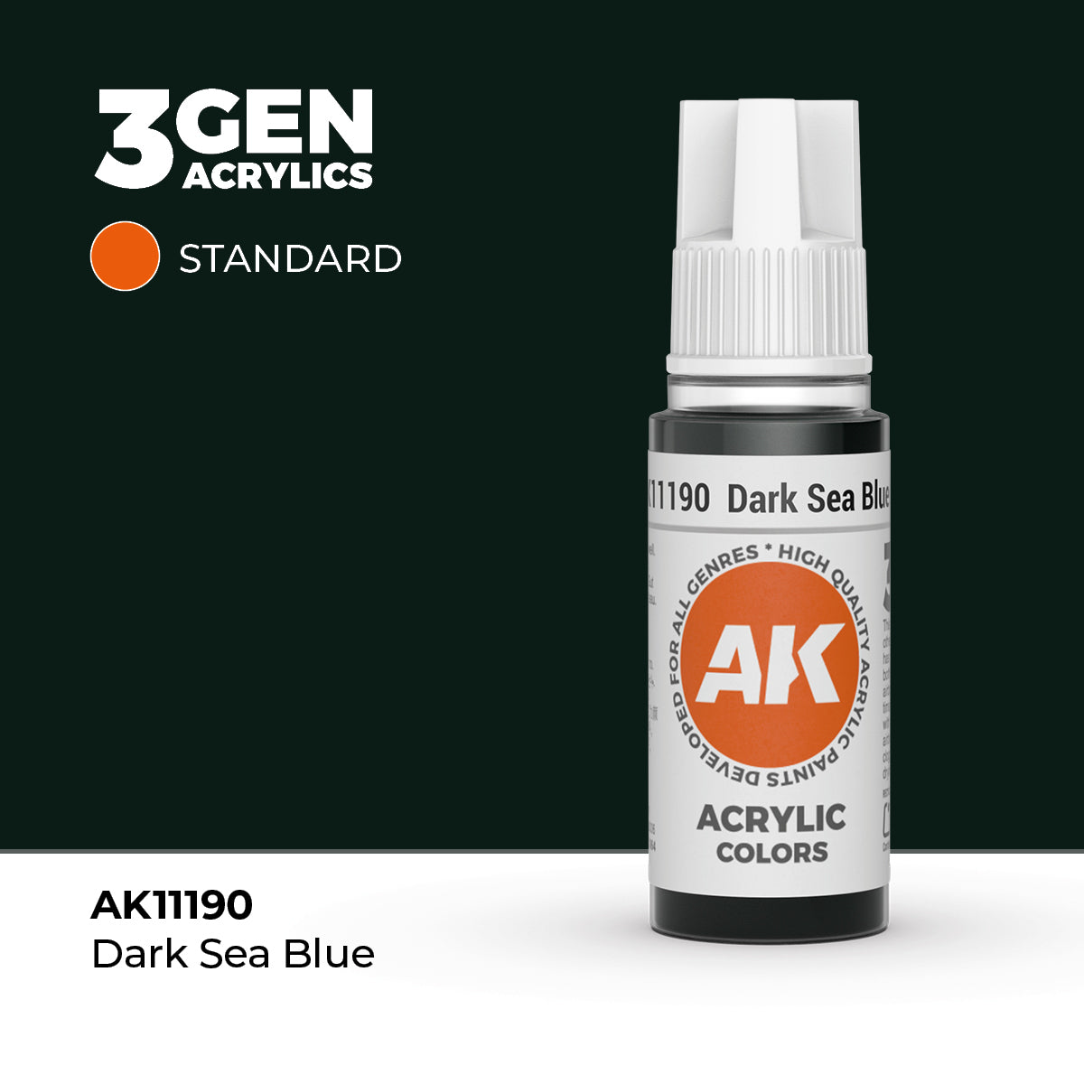AK Interactive 3GEN Dark Sea Blue 17ml