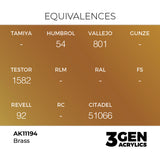 AK Interactive 3GEN Brass 17ml