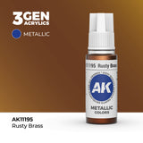 AK Interactive 3GEN Rusty Brass 17ml