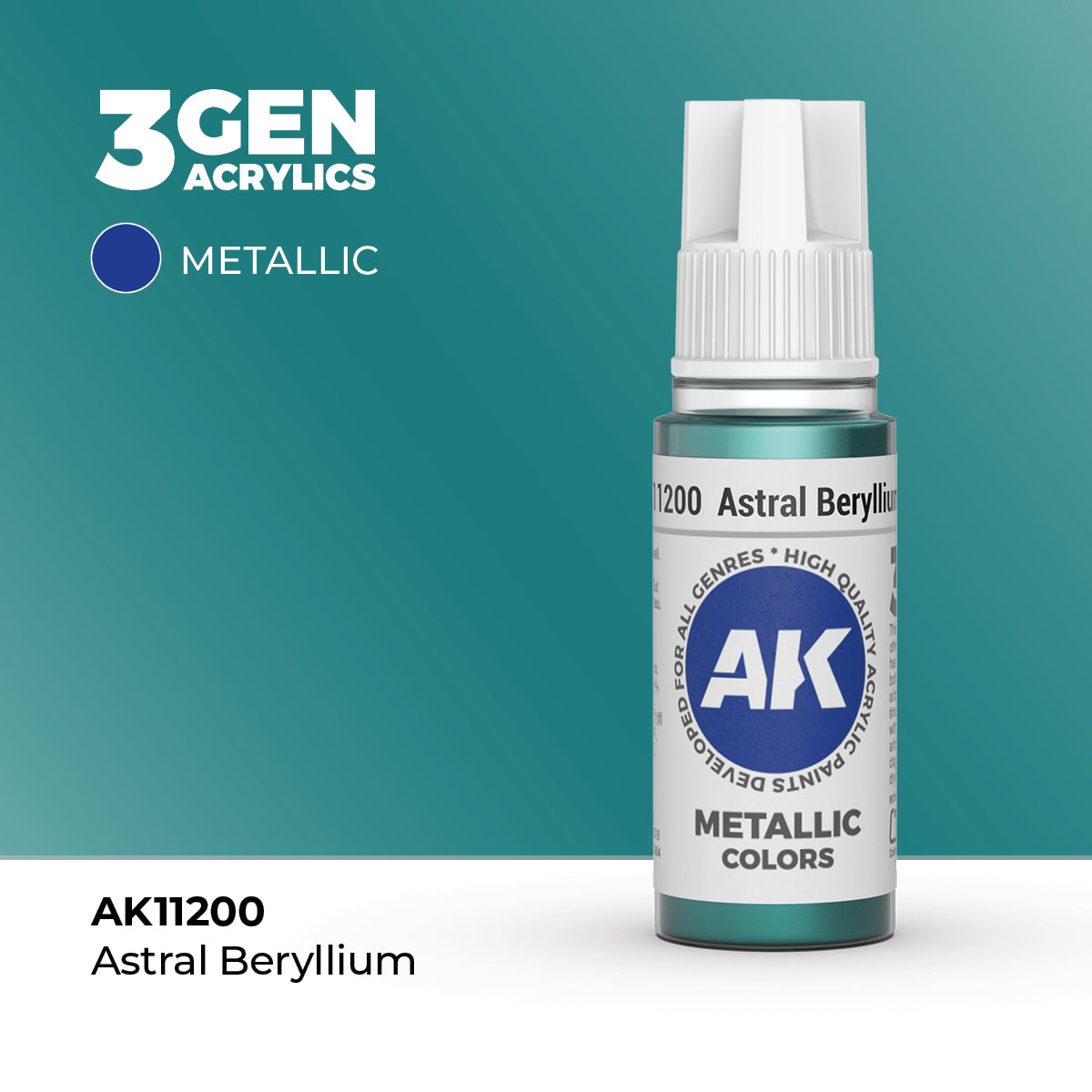 AK Interactive 3GEN Astral Beryllium 17ml