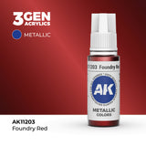 AK Interactive 3GEN Foundry Red 17ml