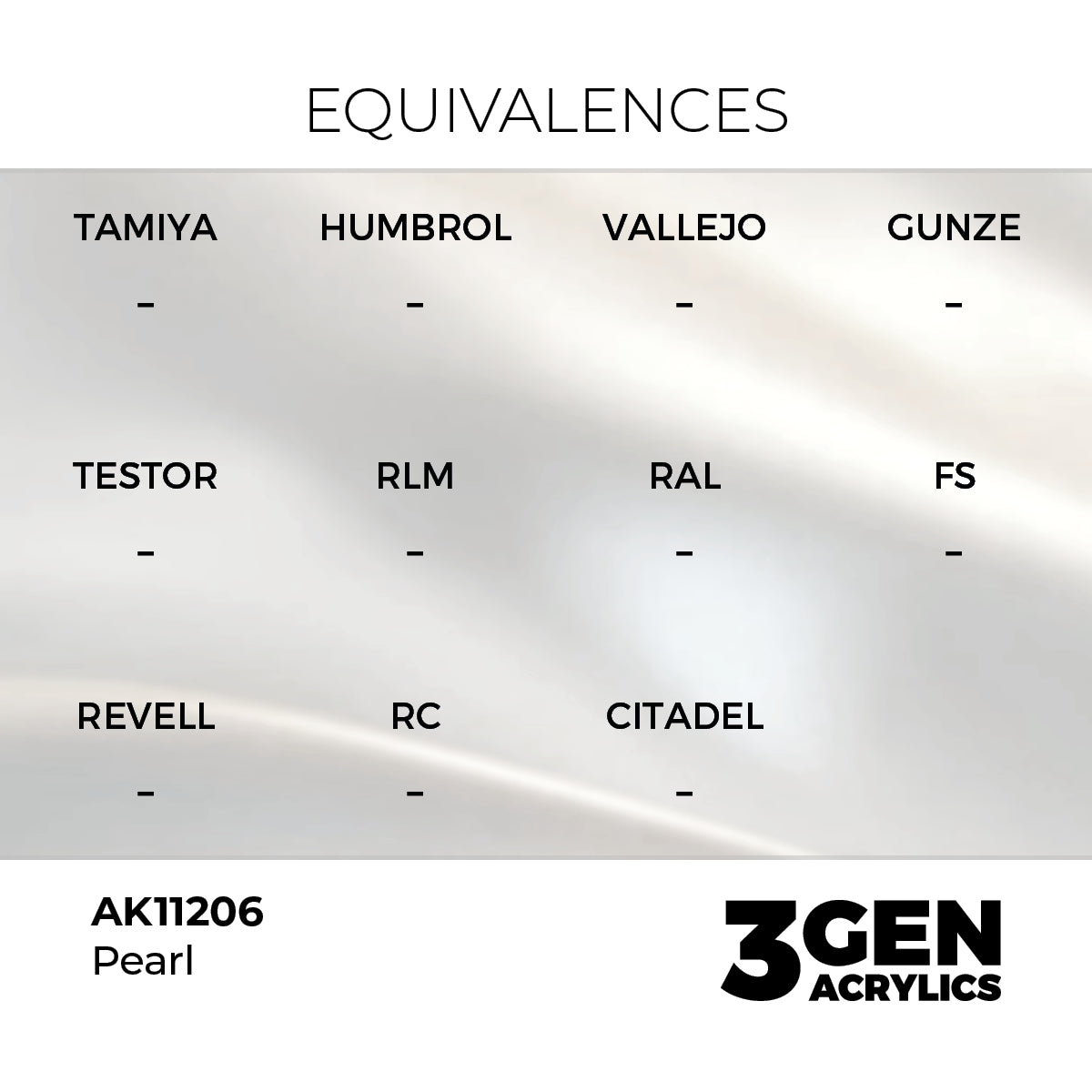 AK Interactive 3GEN Pearl 17ml