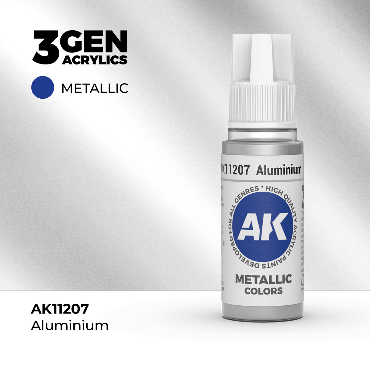 AK Interactive 3GEN Aluminium 17ml
