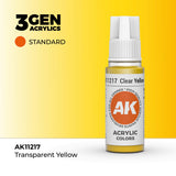 AK Interactive 3GEN Clear Yellow 17ml