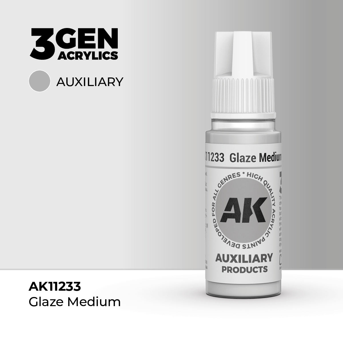 AK Interactive 3GEN Glaze Medium 17ml