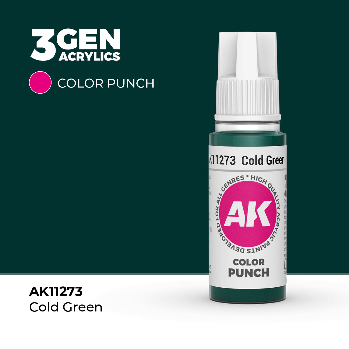 AK Interactive Cold Green Color Punch