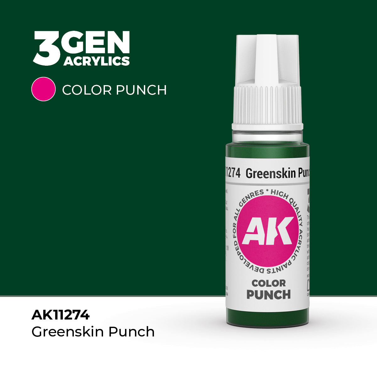AK Interactive Greenskin Punch Color Punch