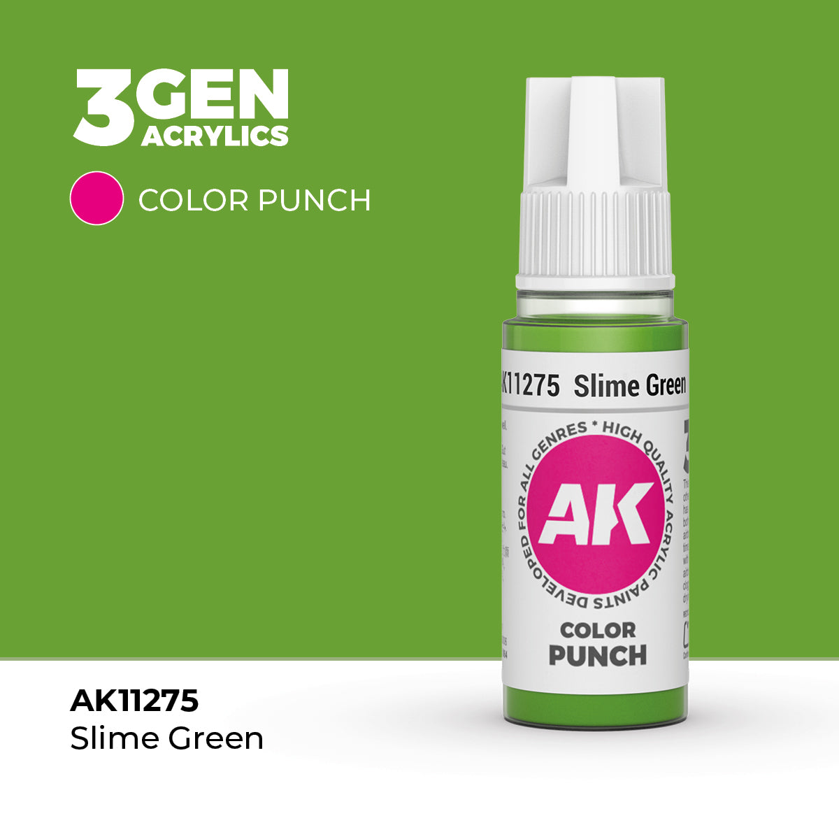 AK Interactive Slime Green Color Punch