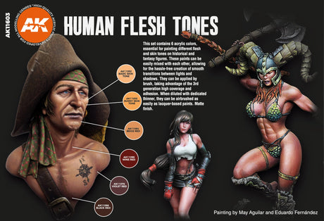 Human Flesh Tones