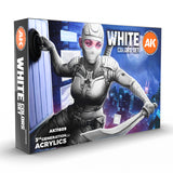 AK Interactive 3GEN White Colors Set