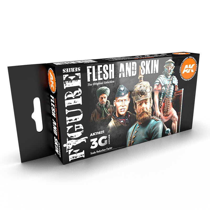 AK Interactive Flesh And Skin Colors 3G
