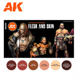 AK Interactive Flesh And Skin Colors 3G