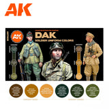 AK Interactive Dak Soldier Uniform Colors 3G