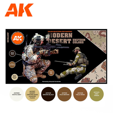 AK Interactive Modern Desert Uniform Colors 3G