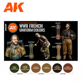 AK Interactive French Uniform Colors 3G