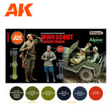 AK Interactive Soviet Wwii Uniform Colors 3G