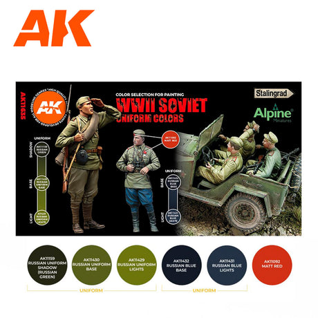 AK Interactive Soviet Wwii Uniform Colors 3G