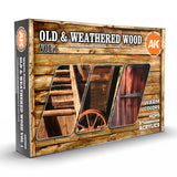 AK Interactive 3GEN Old & Weathered Wood Vol1