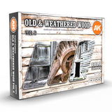 AK Interactive 3GEN Old & Weathered Wood Vol2