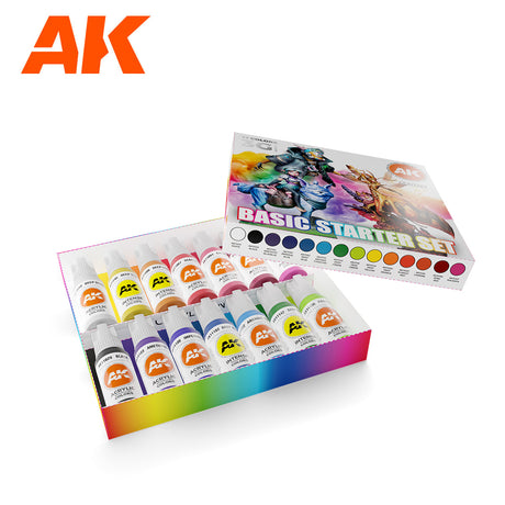 Basic Starter Set - 14 Colors selected by Josedavinci