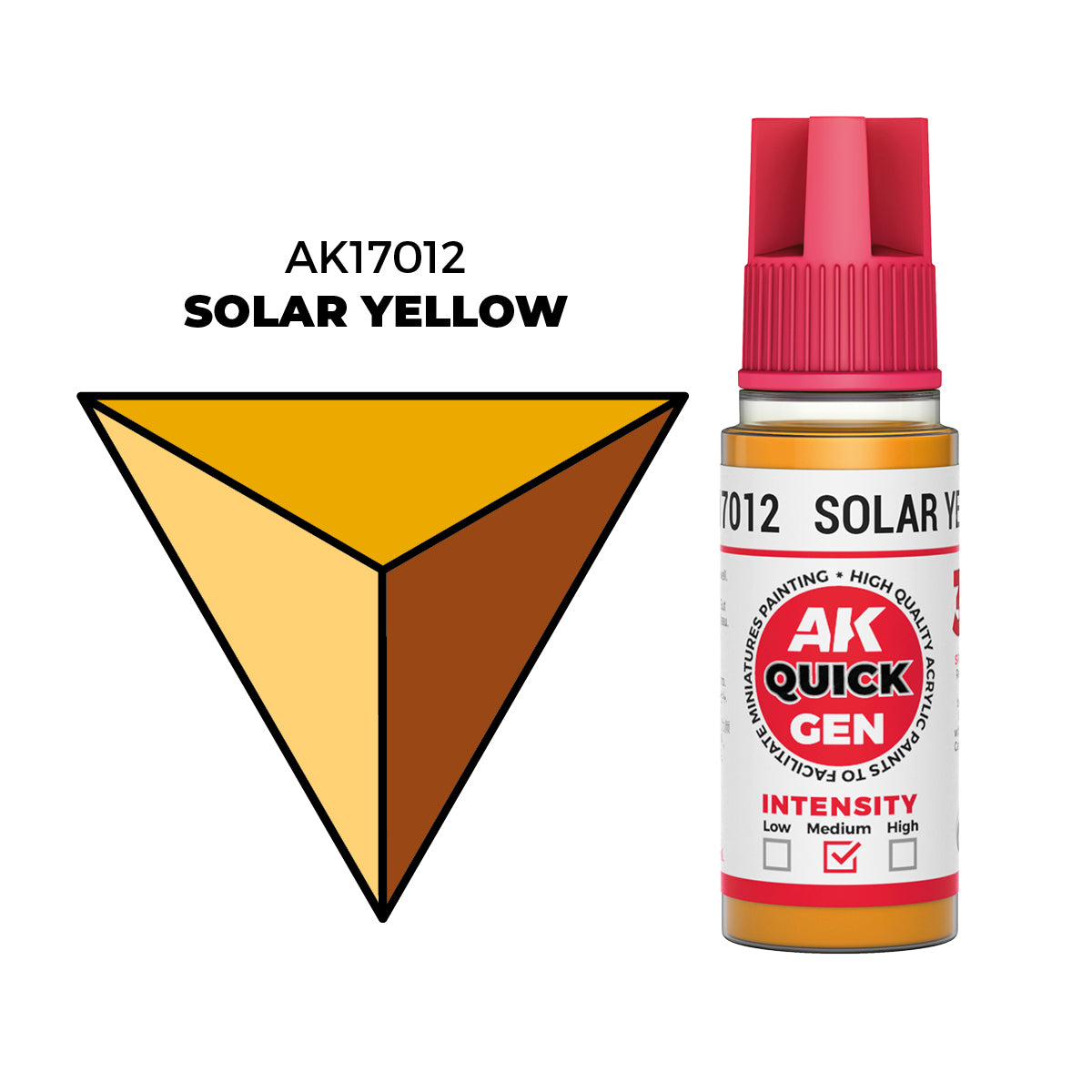 AK Interactive QUICK GEN Solar Yellow