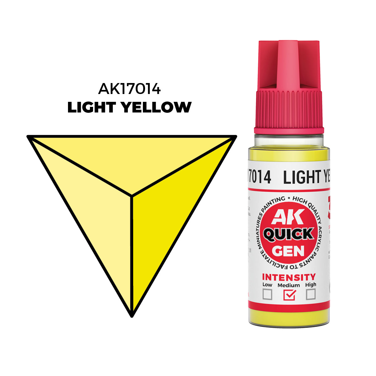AK Interactive QUICK GEN Light Yellow