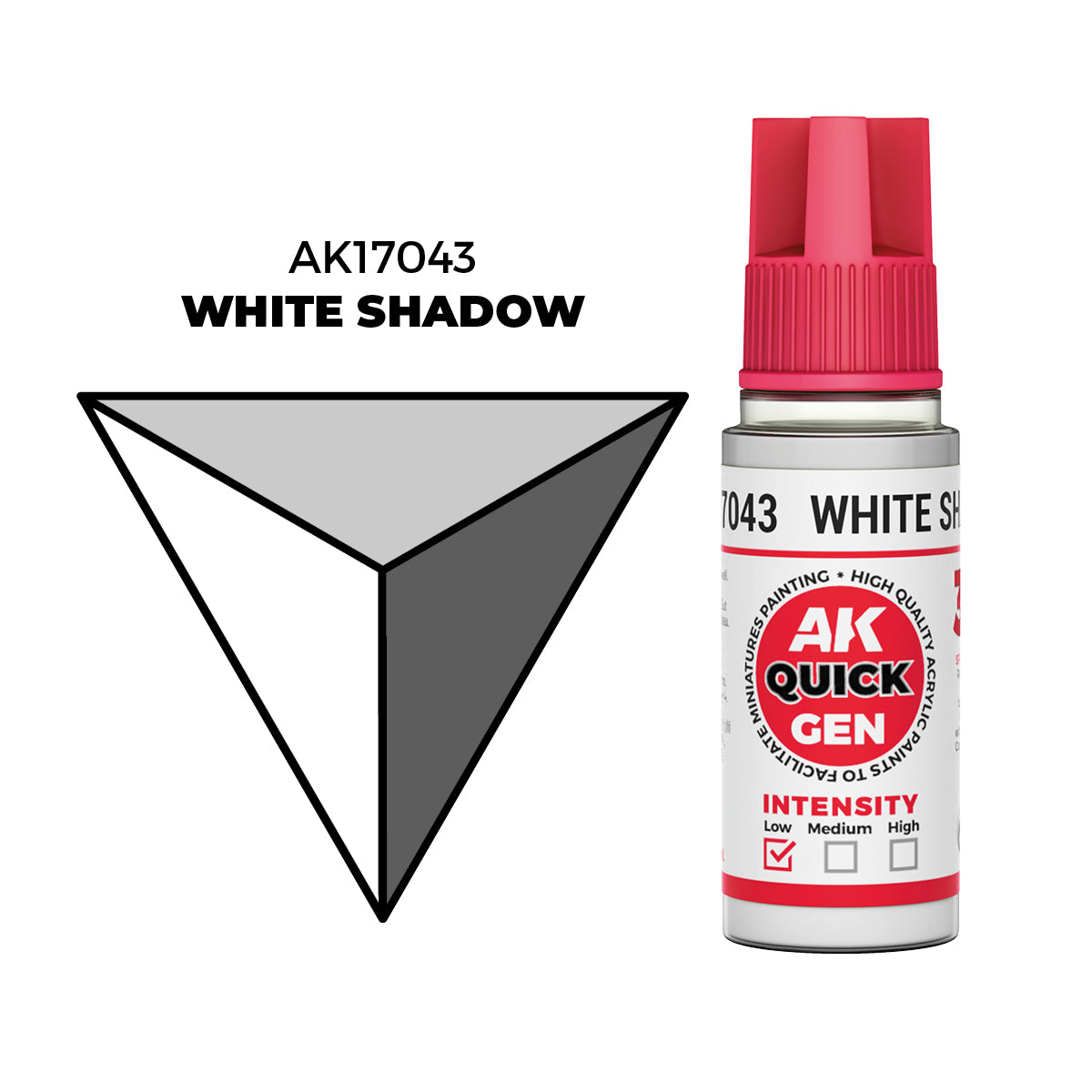 AK Interactive QUICK GEN White Shadow