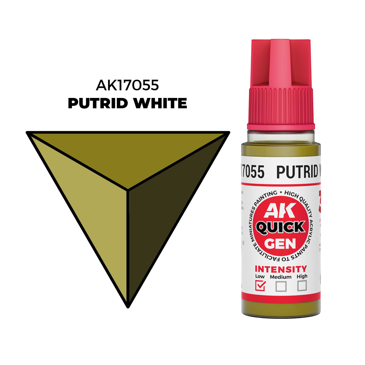 AK Interactive QUICK GEN Putrid White