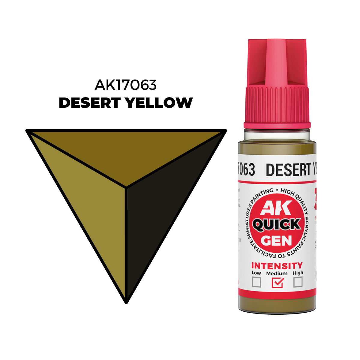 AK Interactive QUICK GEN Desert Yellow