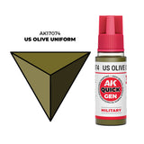 AK Interactive QUICK GEN Us Olive Uniform