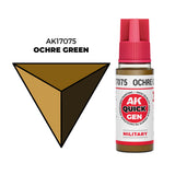 AK Interactive QUICK GEN Ochre Green