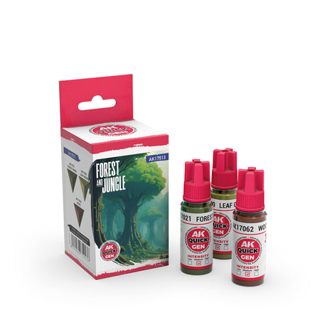 AK Interactive QUICK GEN Forest & Jungle Set