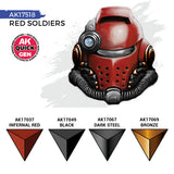 AK Interactive QUICK GEN Red Soldiers Set