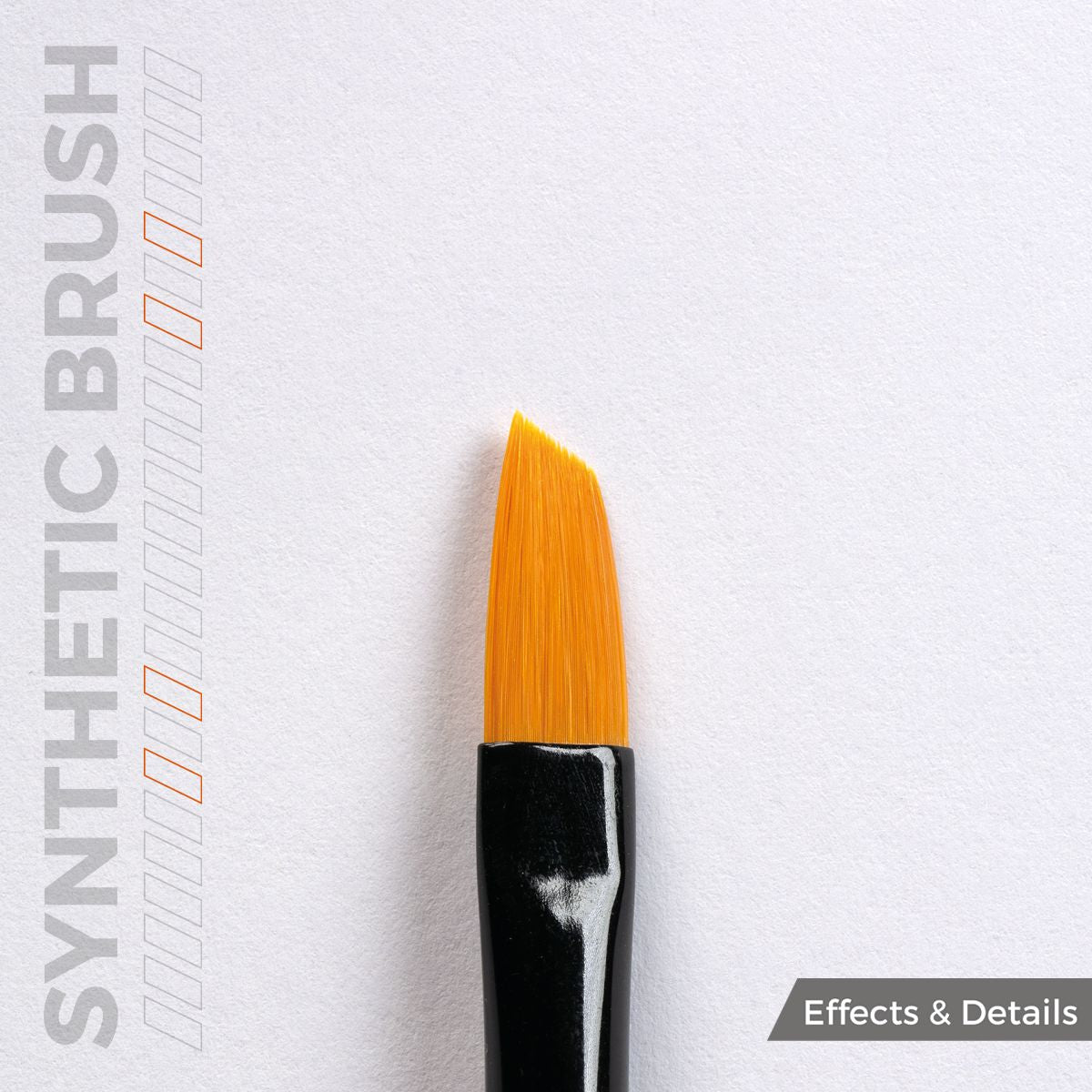 AK Interactive AK SYNTHETIC BRUSH - CHIPPING TECHNIQUE (ANGULAR)