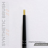 AK Interactive AK SYNTHETIC BRUSH - CHIPPING TECHNIQUE (ROUND)