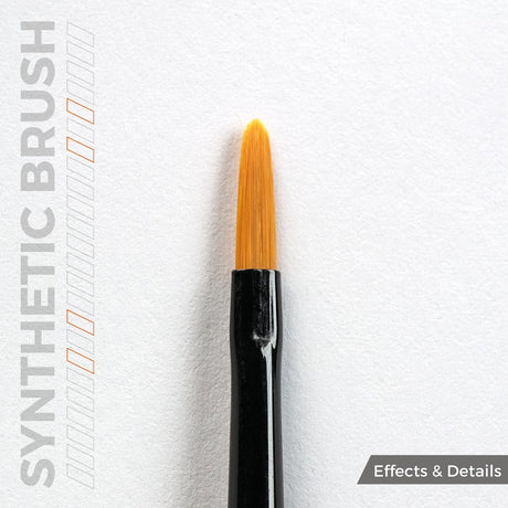 AK Interactive AK SYNTHETIC BRUSH - FILBERT 2