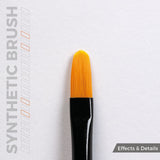 AK Interactive AK SYNTHETIC BRUSH - FILBERT 6