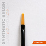 AK Interactive AK SYNTHETIC BRUSH - FLAT 1