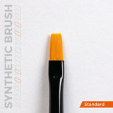 AK Interactive AK SYNTHETIC BRUSH - FLAT 2