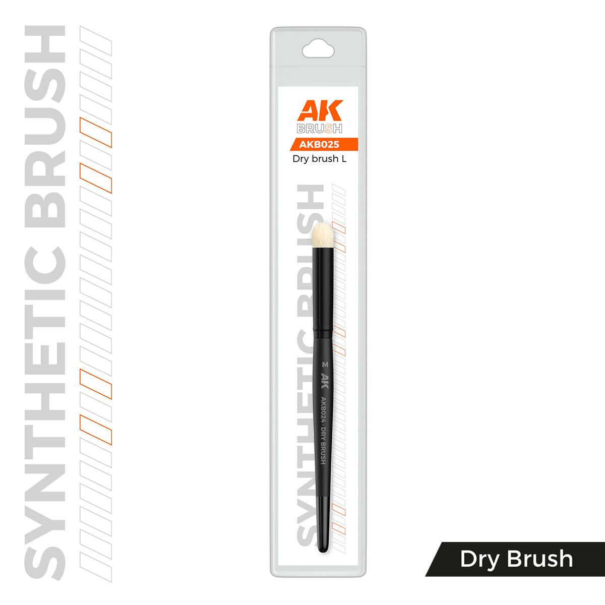 AK Interactive AK SYNTHETIC DRY BRUSH - L