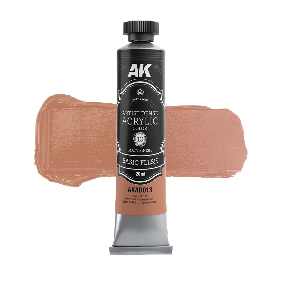 AK Interactive ARTIST DENSE ACRYLIC COLOR Set FIGURES SPECIAL SET (6 tubes 20 ml)