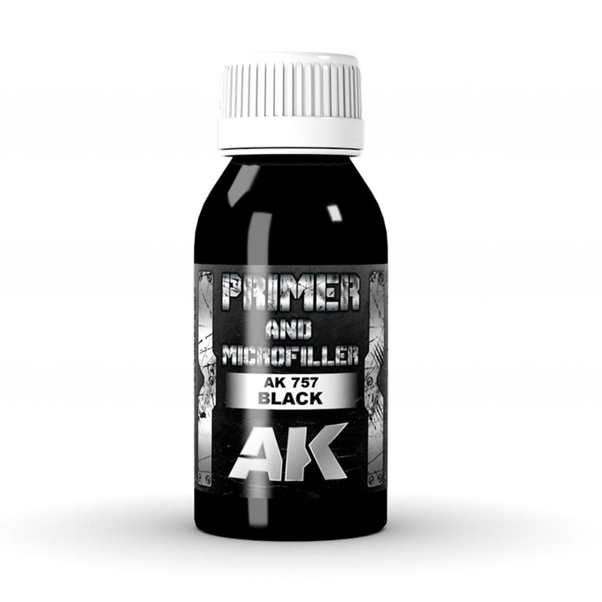 AK Interactive Black Primer And Microfiller 100 ml