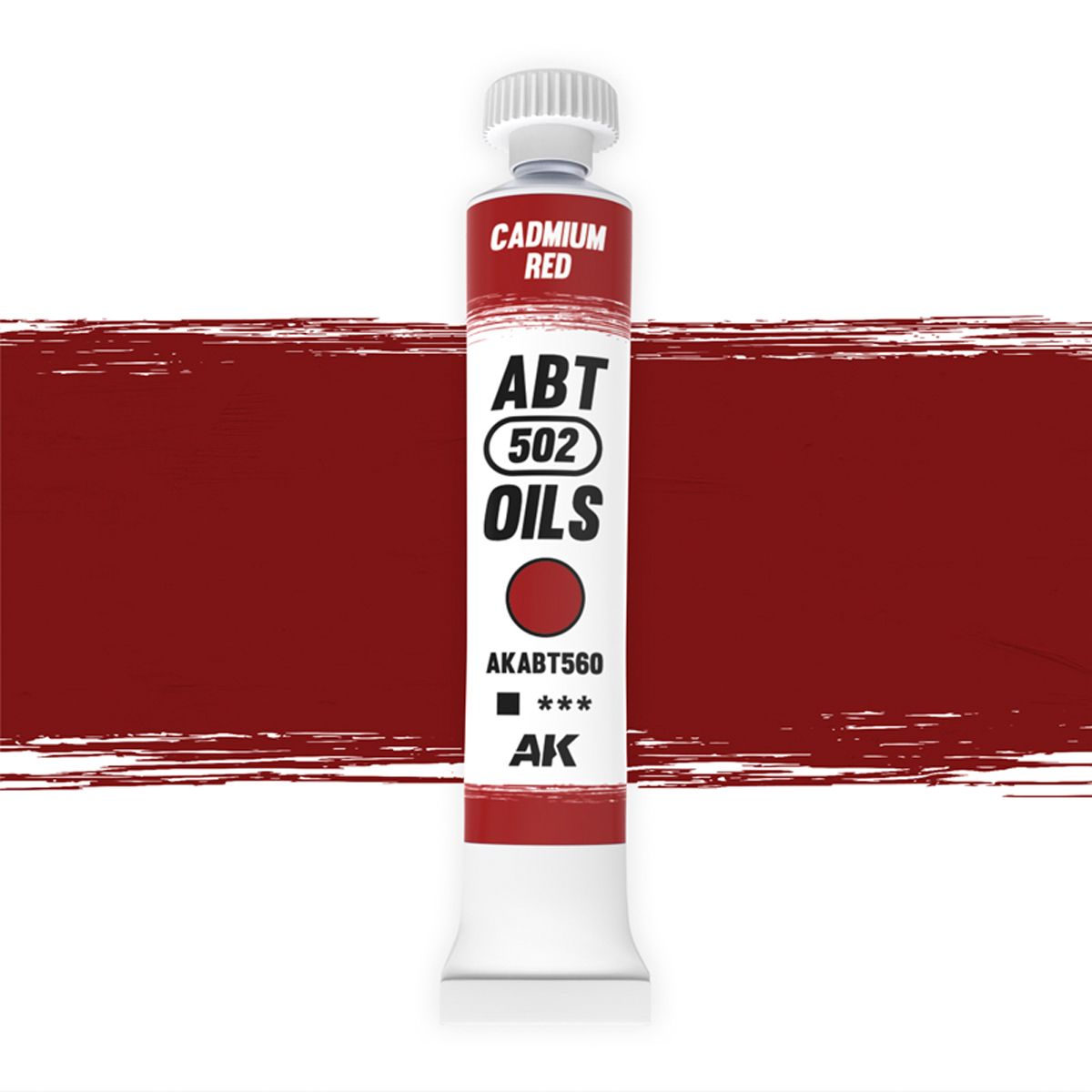 AK Interactive Oil Paints Cadmium red