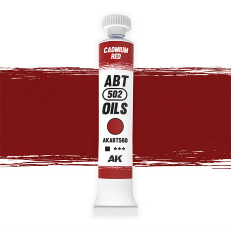 AK Interactive Oil Paints Cadmium red