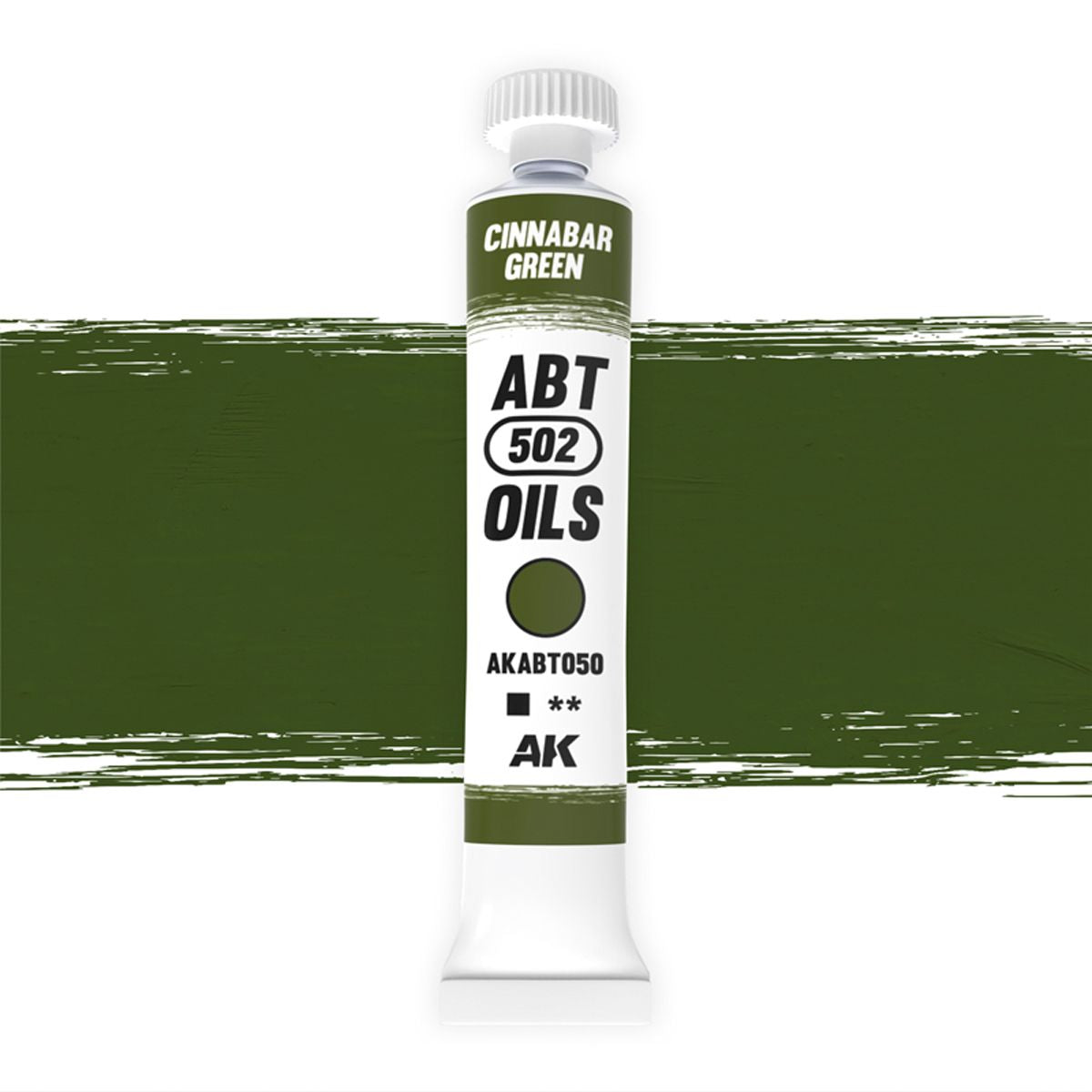 AK Interactive Oil Paints Cinnabar green